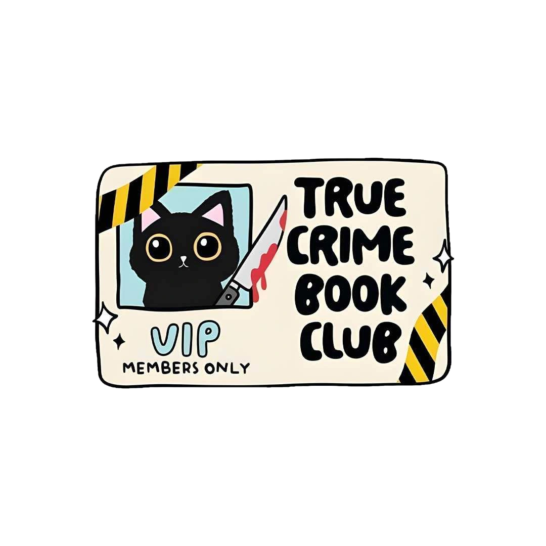 True Crime Book Club Sticker